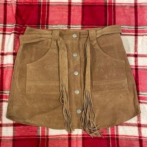 BLANKNYC.  Suede skirt . Size 29.